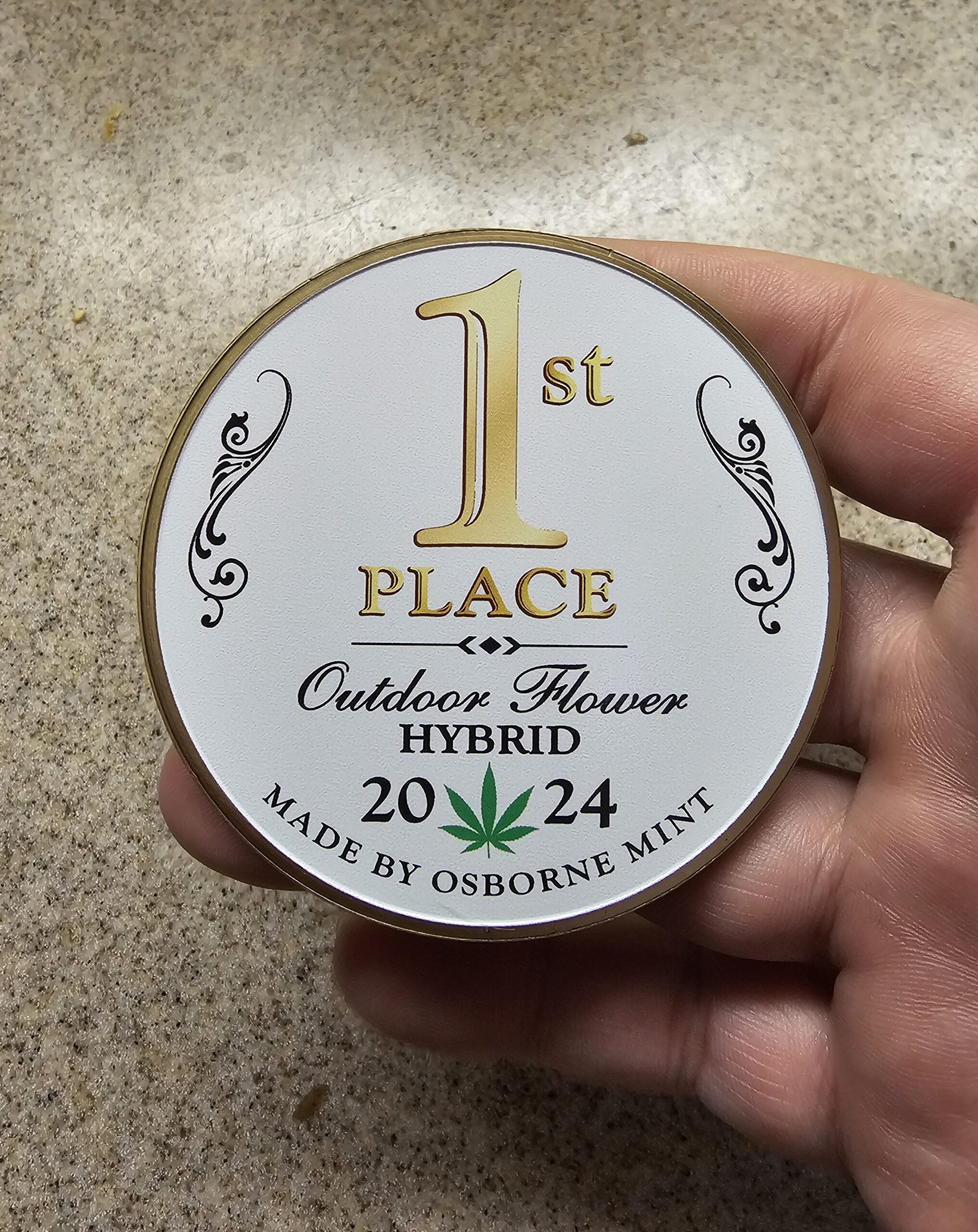 1st Place medal