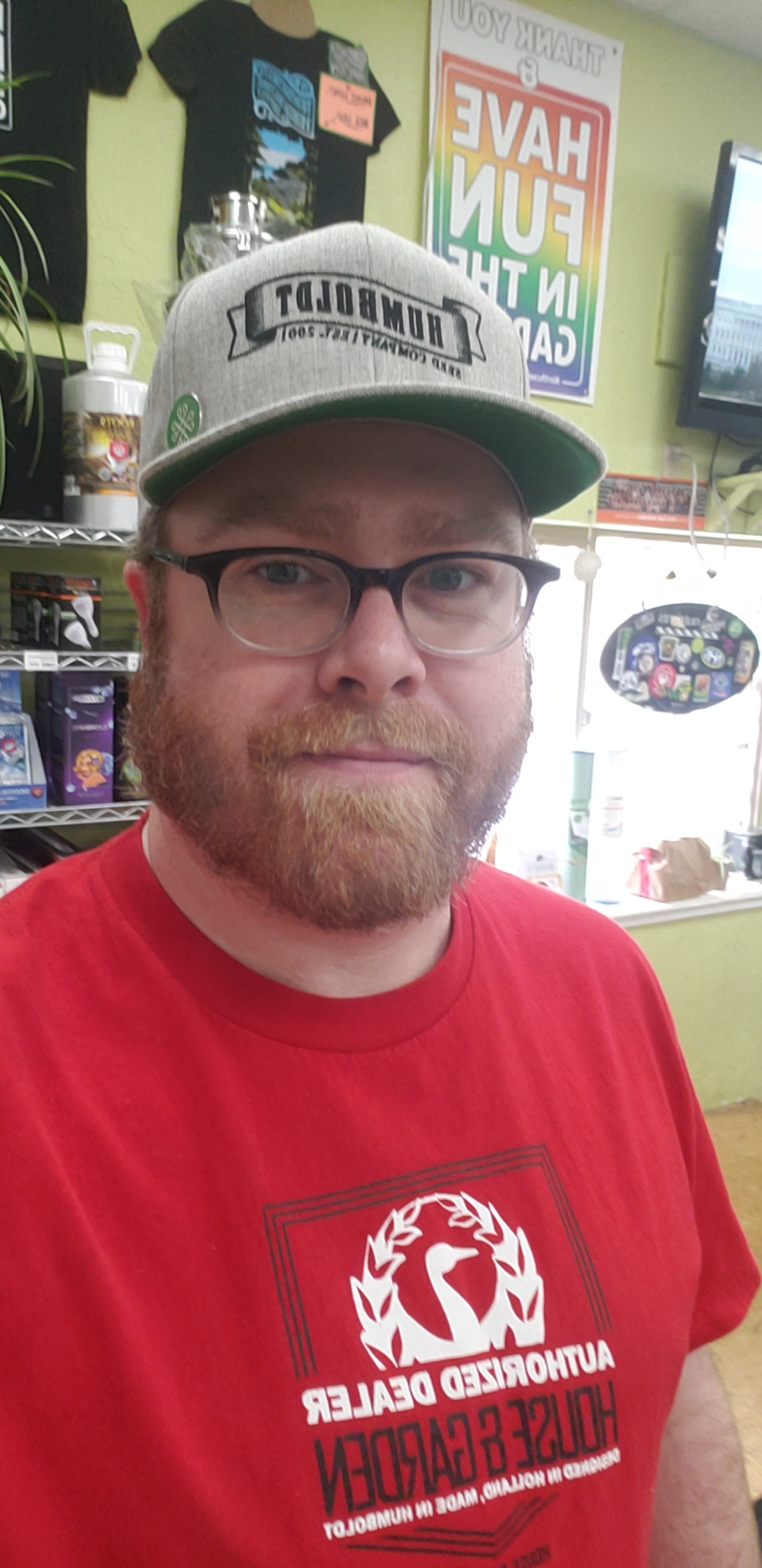 JD red shirt